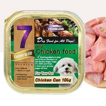 비만견 다이어트 통조림 강아지 영양 닭고기 캔 100g