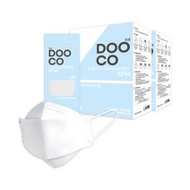 KF94 두코 플러스 마스크 대형 3D 100매, 화이트 100매