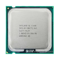 인텔 코어 2 듀오 E7600 소켓 LGA 775 CPU 프로세서 (3.0Ghz/ 3M /1066GHz)