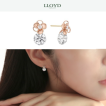 로이드 [9월EVENT] 미라클 블루밍 10K Gold 귀걸이 LPTK2023T