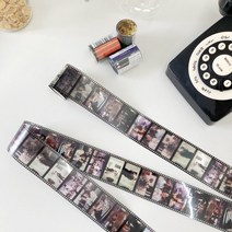[바보사랑] 영화 감성 PET 롤필름 포인트 데코 스티커 4TYPE, 선택:펄프픽션