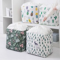 겨울이불 정리함 두꺼운 담요 전기매트 이불보관가방, 140L, 체크