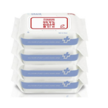 소독 물티슈 캡형, 80매, 8팩