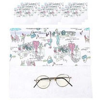 멜라크메 왕 특 대형 30x40cm 극세사 안경닦이 스타일 클리너 10장