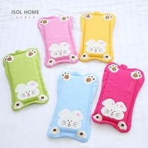 이솔홈 바니 아동 천연라텍스 베개, 스카이블루