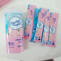 크래프트하인즈 크리스탈 라이트 핑크 레몬에이드 분말, 82g, 8개