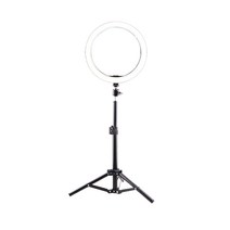 LED링라이트 26cm+삼각대210cm 개인방송조명 유투버조명 LTI-210, 1set, 1.조명+삼각대160cm+(IN거치대)충전기 미포함