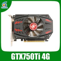 가성비 VEINEDA 그래픽 카드 gtx 750Ti 4GB 128Bit LP GDDR5 비디오 카드 nVIDIA Geforce 게임용 gtx 750ti 2gb보다 강력
