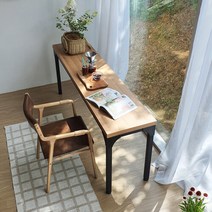 프라이드리빙 멀티 다용도 책상 테이블 1600X450, 오크색