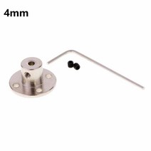 부드럽고 내구성 좋은 리지드 플랜지 커플 링 모터 가이드 샤프트 서포트 커넥터 3/3.17/4/5/6/6.35mm M3, 07 11mm