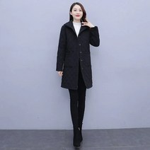 여성경량패딩 다운 코튼 코트 새로운 가 겨울 대형 긴 재킷 패션 슬림 다용도 파카