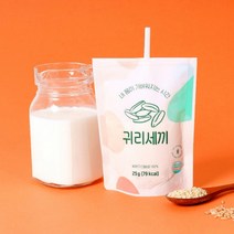 자취세끼 100%귀리가루 간편 쉐이크 포만감 좋은 식사대용, 단호박20g(빨대미포함)