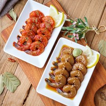 가미찬 간장 양념 깐 새우장, 깐새우장 1.0KG SET(총중량2.0KG)