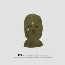 가면 복면 마스크 얼굴 파티, 눈물자국 - 녹색