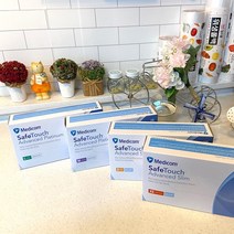 Medicom 위생적인 다용도 니트릴장갑 100매 1개, 니트릴S 화이트