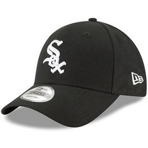 New Era MLB Road The League 9FORTY 조절 가능한 캡 4643216288, Chicago White Sox Black