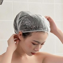 el5724 abm 비닐 헤어캡 100p 샤워캡/비닐캡/방수헤어캡/머리캡/미용용품, 단일 수량