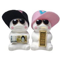 힐링센트 부자되세요 지방이 차량용방향제 세트 블랙체리향