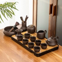 자사호 이효리 다도 세트 전통 차 다기 보이차 자사차호 센스있는 집들이 선물, AV