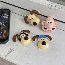 데데리트 귀여운 월레스 그로밋 캐릭터 마그넷 냉장고자석, 1.그로밋