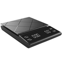 커피저울 미세 저울 타임모어 가정용 핸드드립 바리스타 USB 충전 스마트 디지털 규모 전자 커피 타이밍 주방 정밀 베이킹 보석 0.1g, [05] USB Scale 3KG-0.1g