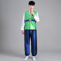 퓨전한복 결혼식 한복 원피스 웨딩 여성 신부 전통 남성 무용 공연 의상 17