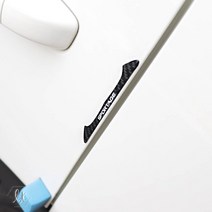[간지] 스포티지 QL 도어가드 문콕 외관 흠집 예방 레터링 포인트 에폭시 몰딩 용품, 블루카본(4P)