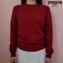 PGR골프 GN018 여성 골프 니트 맨투맨 스웨터