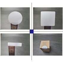 아트지 원형 사각형 직사각형 무지스티커 라벨 다용도 포장용 봉인 보호 1시트 990원, 라운드정사각형