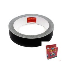 제본테이프 25MM X 10M 검정 책테이프 제본테잎 제본라벨 라벨테이프 제본용테이프 다용도테이프 소량제본 바인딩테이프 책모서리보호