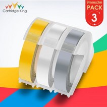 엠보싱 라벨 메이커 DYMO 테이프 교체 9mm 문자 스티커 Dymo 1610 1880 12965 프린터 타자기, mixed colours 2 5