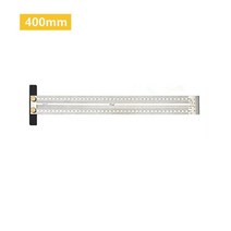 목공기계 고정밀 눈금자 직각 T 형 구멍 스테인레스 스틸 목공 스크라이빙 마크 라인 게이지 목수 AliExpress, 400mm