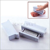 대만 수동 연육기 48핀/고기다지기/고기칼집내기/육류