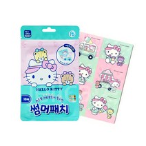 헬로키티 썸머패치 18매입/야외활동/물린데/캠핑, 3개