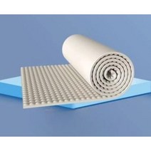 벽부착 흡음재 아파트 층간소음 시공 방음재 오피스텔, 청색 2cm 5각 롤 (방음세트)