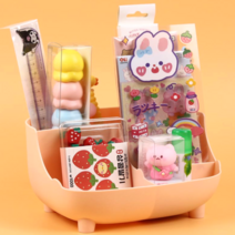 웰컴키트 학용품세트 초등단체선물, 연필꽂이(핑크)12종
