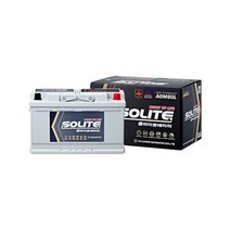 현대 제네시스G70 쏠라이트 자동차 배터리 AGM80L, 없음