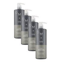 폴미첼 MITCH 더블 히터 투인원 샴푸린스 남성용 모든 모발용 1L Paul Mitchell Double Hitter, 4개