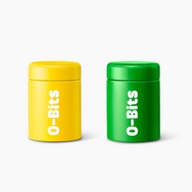 닥터노아 오비츠 고체치약 전용 틴케이스, 오비츠 고체치약 전용 틴케이스(초록), 1개