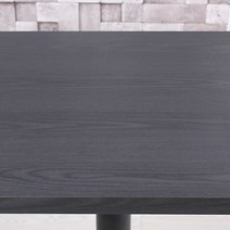 식당테이블 700x1000 4인 업소용 식탁 사각 카페 탁자 거실테이블 주문제작 스틸프레임 30각검정다리 lpm상판 높이변경가능 다리색상변경가능(화이트 실버 골드 진골드 진그레이), 12.그레이블랙