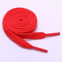 길이 80cm ~ 120cm 둥근 신발끈 신발 끈 코드 로프 파란색 보라색 빨간색 여러 색상 블랙 화이트, 빨간_100cm