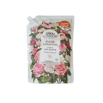 르샤트라 보타닉캐슬 섬유유연제 로즈&제라늄 1.5L 리필, 단품