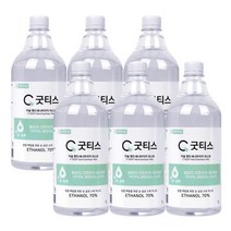굿티스 손소독제 1000mL K9 Pro Plus 전용 리필용 소독액 손소독겔, 6병
