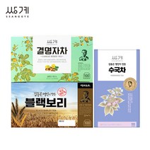 쌍계명차 블랙보리차 +결명자차 +수국차 (300티백)