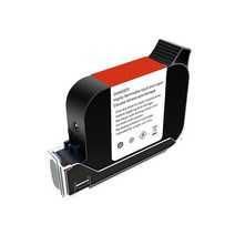 에코 솔벤트 잉크 카트리지 2588 블랙 열 휴대용 프린터 600 인치 당 점 만기일 12.7mm 코더, 01 1 Solvent ink
