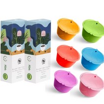 커피 머신 호환 부품 icafilas 재사용 가능한 dolci gusto 캡슐 3rd two color 플라스틱 리필 가능 dolce gusto nescafe, 주황색