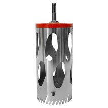 스티로폼 롱홀캇타 롱홀쏘 114파이 210_200(mm) 홀컷터 단열재 타공구 아이소핑크 우레탄보드 타공, 114mm