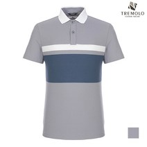 인디안 TREMOLO N.GREY 스트라이프 패턴 티셔츠 _TRNASUM3366