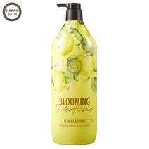 해피바스 블루밍 퍼퓸 버베나&시트러스 바디워시 1200ml, 1개