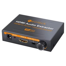 네오텍 Neoteck Dac 4K X 2K Hdmi 오디오 변환기 분배기 볼륨 Ctt5